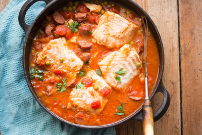 Cod and Chorizo Stew