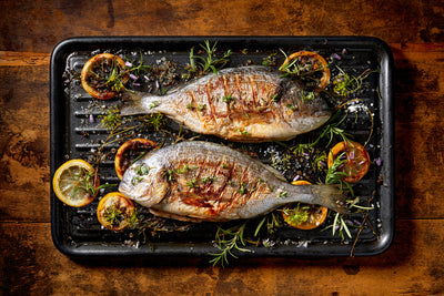 Barbecued Sea Bream with Chimichurri Rojo