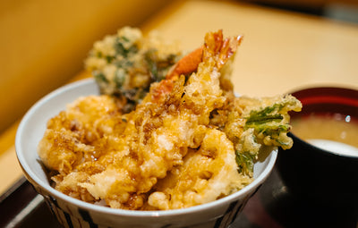 Tempura Prawns with a Sweet Chilli Dip